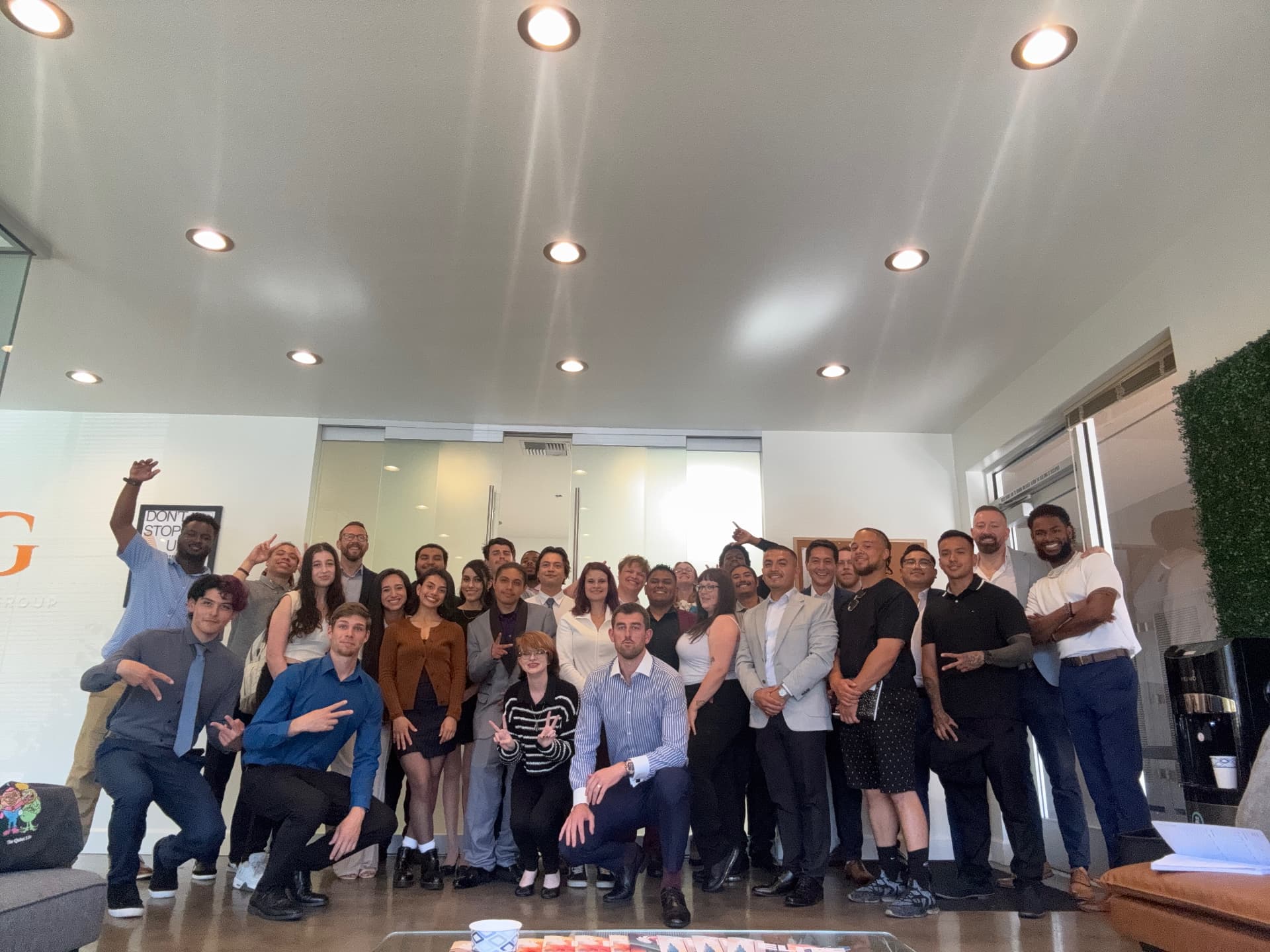 The ZG Sales Group team together in the Santa Rosa office