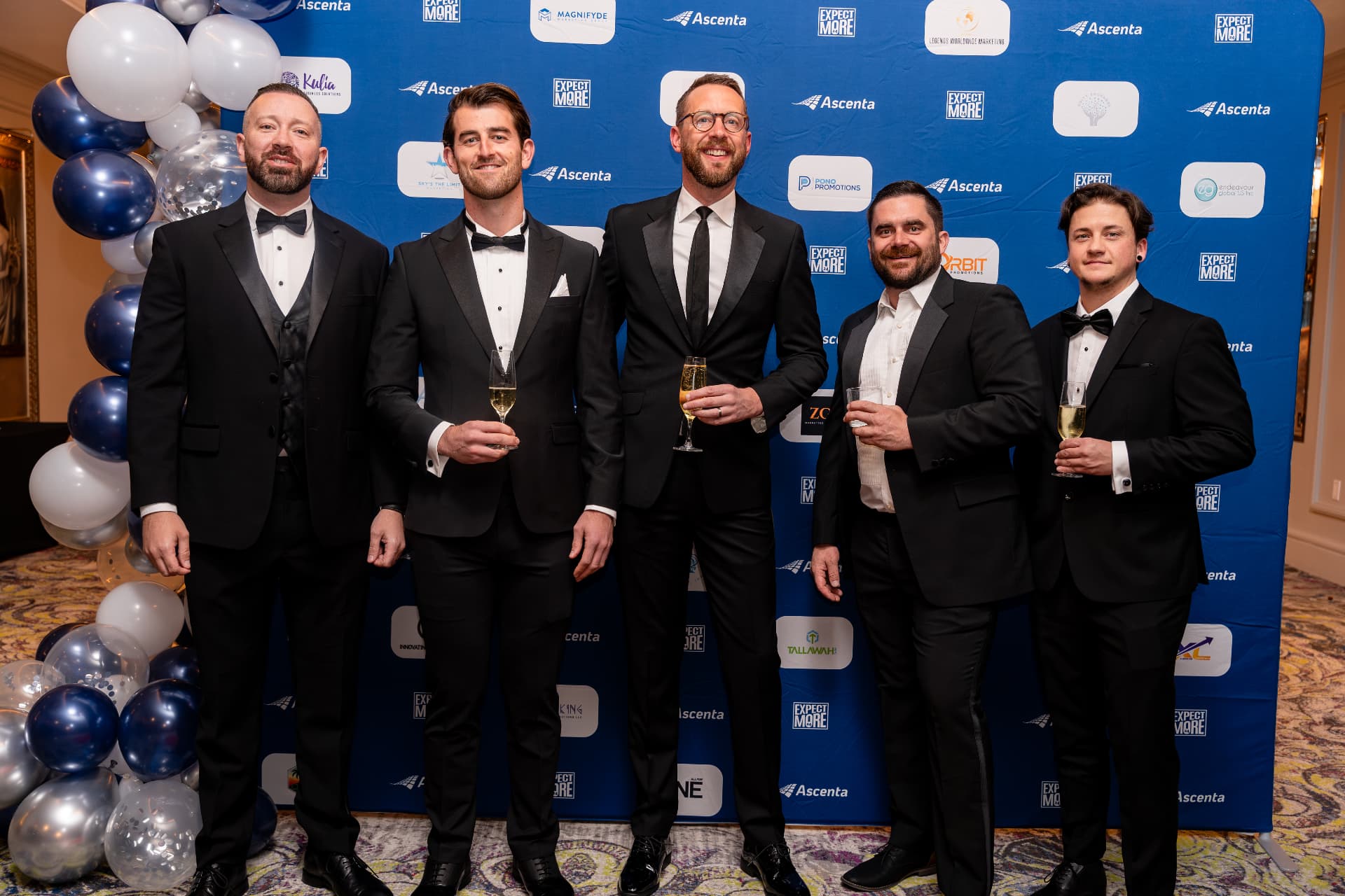 ZG Sales Group leaders at the annual awards gala